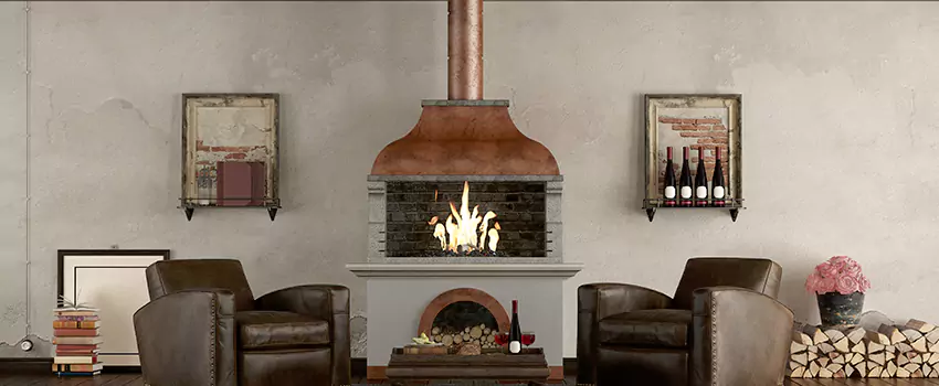 Thelin Hearth Products Providence Pellet Insert Fireplace Installation in Blytheville, AR