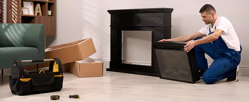 Old Rusted Metal Fireplace Repair And Replacement in Blytheville, AR